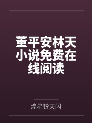 董平安林天小说免费在线阅读