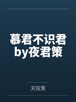 慕君不识君by夜君策