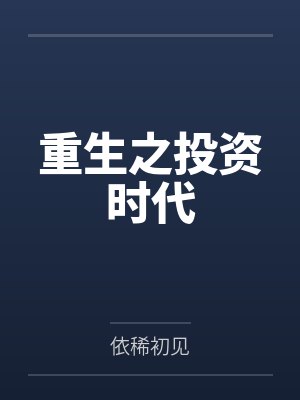 重生之投资时代