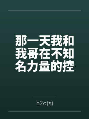 那一天我和我哥在不知名力量的控制下被迫搞起骨科来