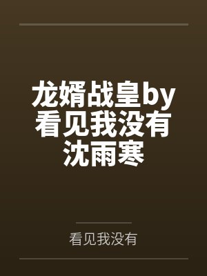 龙婿战皇by看见我没有沈雨寒