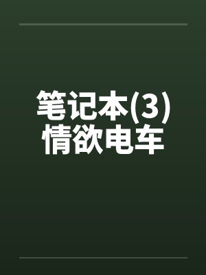 笔记本(3)情欲电车