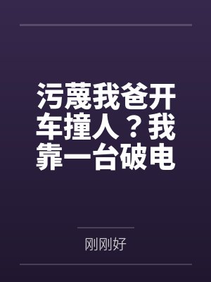 污蔑我爸开车撞人？我靠一台破电视救全家