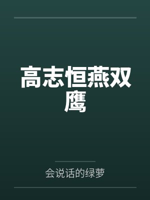 高志恒燕双鹰