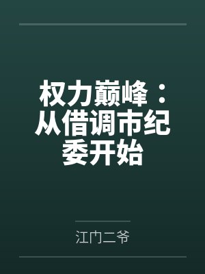 权力巅峰：从借调市纪委开始