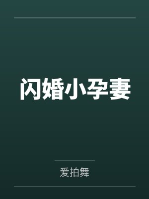 闪婚小孕妻 闪婚小孕妻