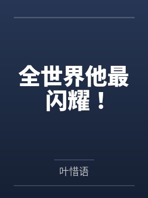 全世界他最闪耀！笔趣阁无弹窗