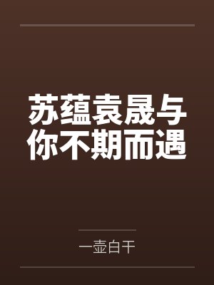 苏蕴袁晟与你不期而遇